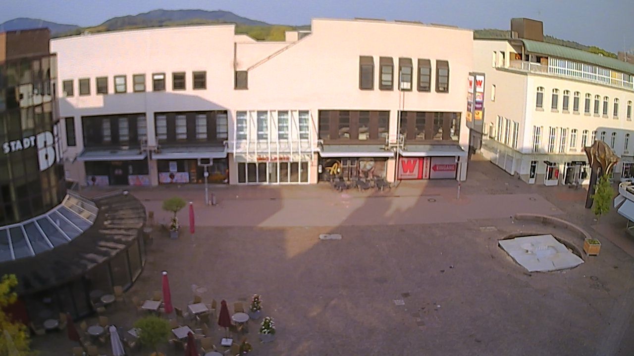 Archiv Foto Webcam Marktplatz Gaggenau