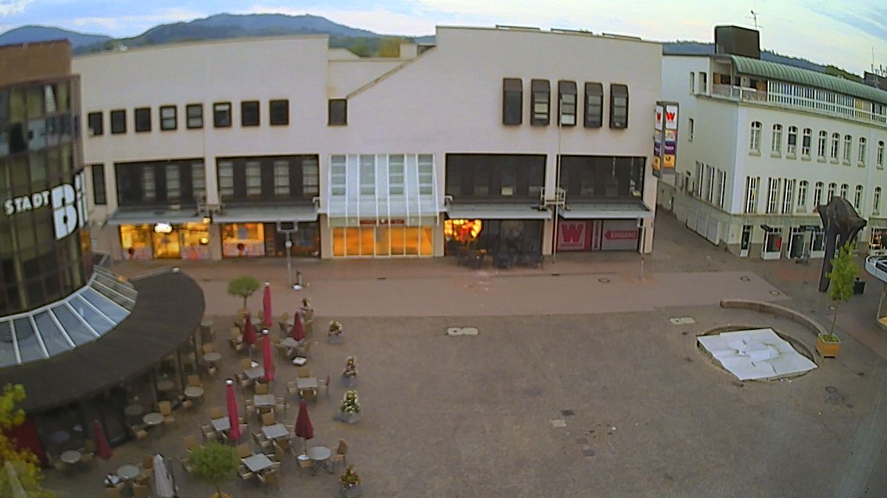 Archiv Foto Webcam Marktplatz Gaggenau