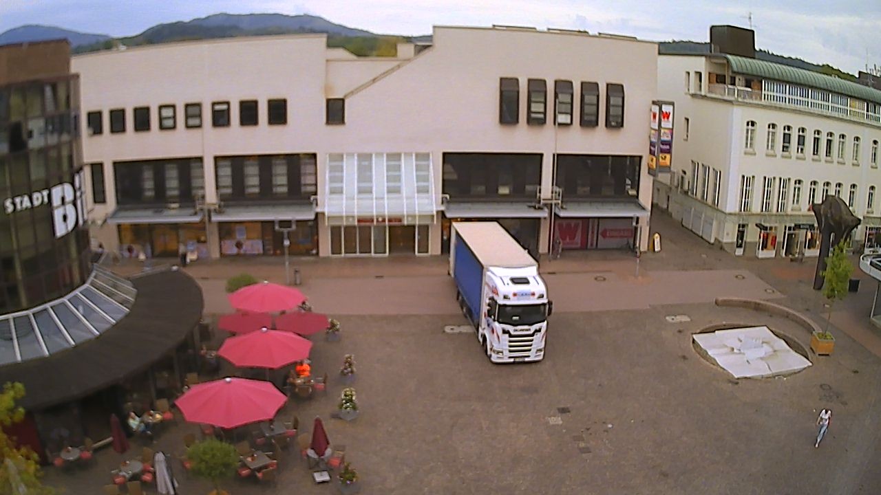 Archiv Foto Webcam Marktplatz Gaggenau