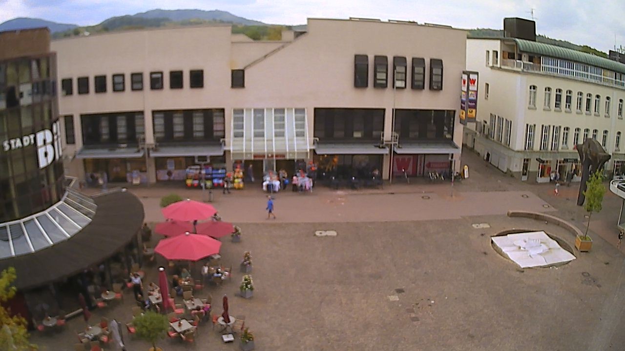 Archiv Foto Webcam Marktplatz Gaggenau