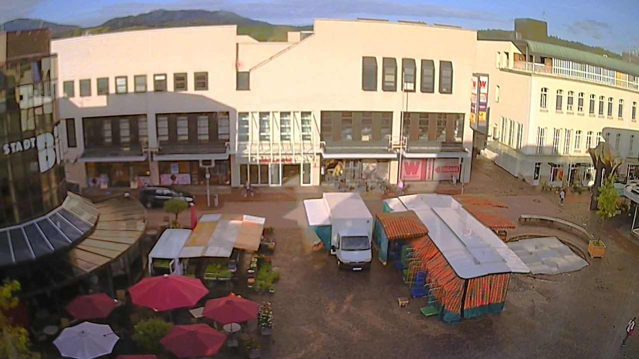 Archiv Foto Webcam Marktplatz Gaggenau