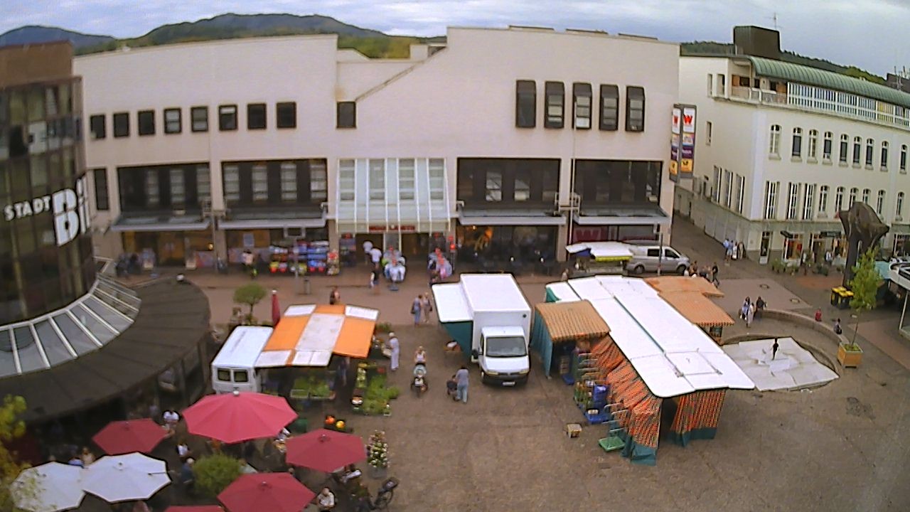 Archiv Foto Webcam Marktplatz Gaggenau
