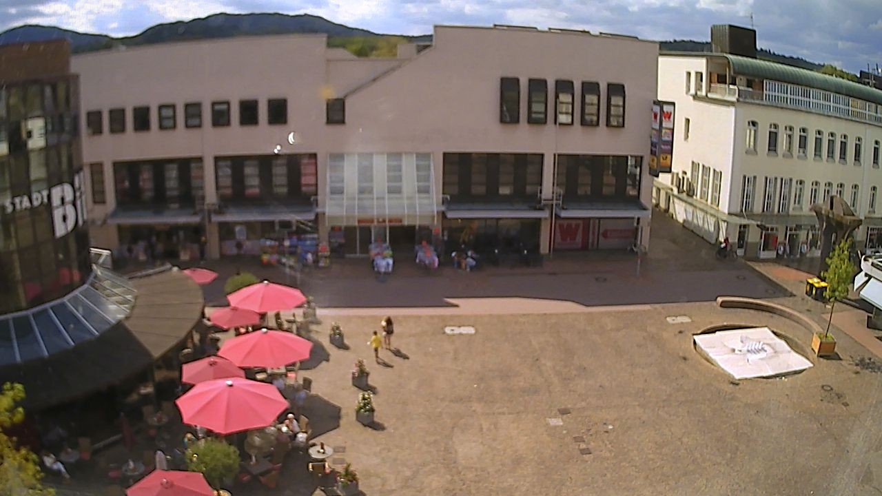 Archiv Foto Webcam Marktplatz Gaggenau