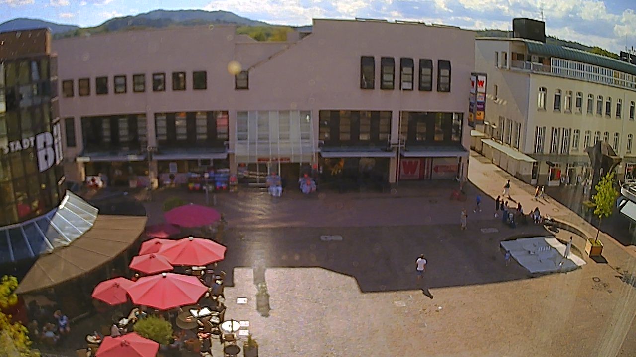 Archiv Foto Webcam Marktplatz Gaggenau