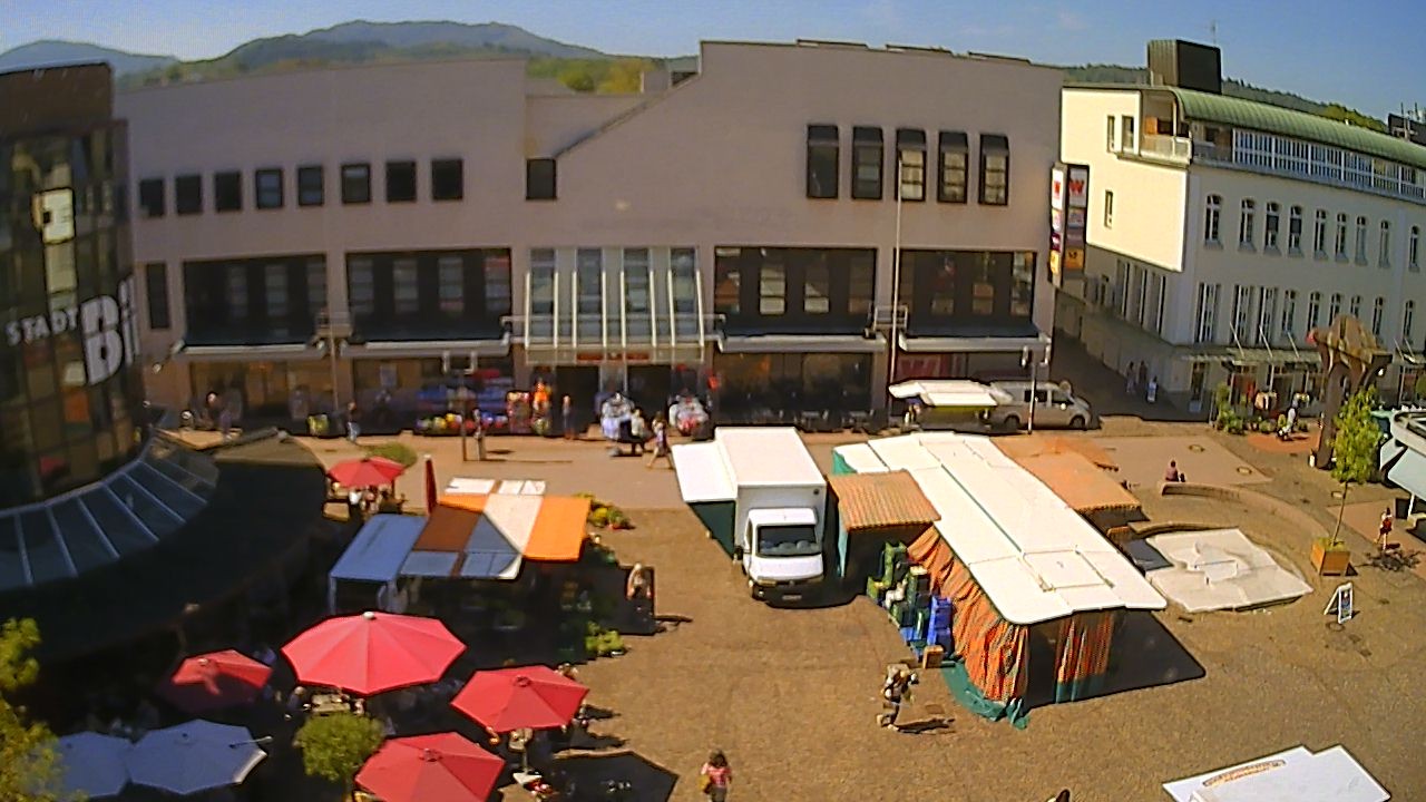 Archiv Foto Webcam Marktplatz Gaggenau