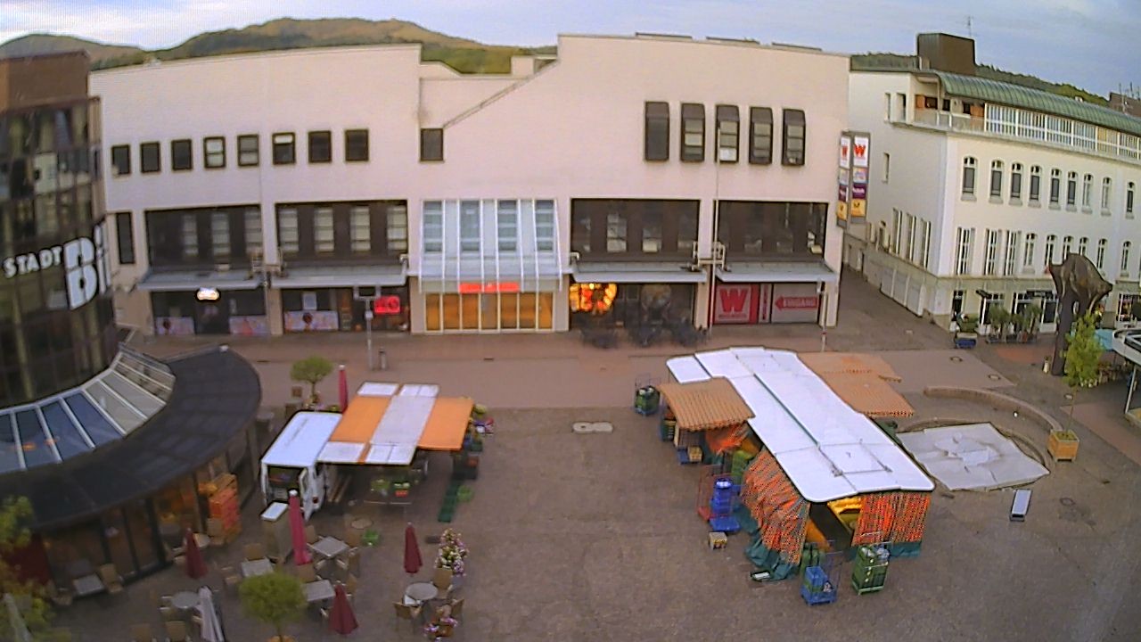 Archiv Foto Webcam Marktplatz Gaggenau