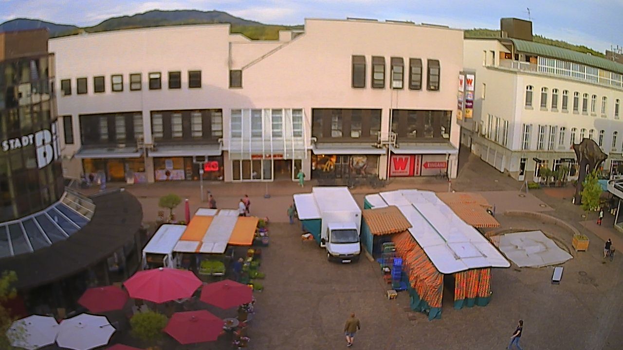 Archiv Foto Webcam Marktplatz Gaggenau