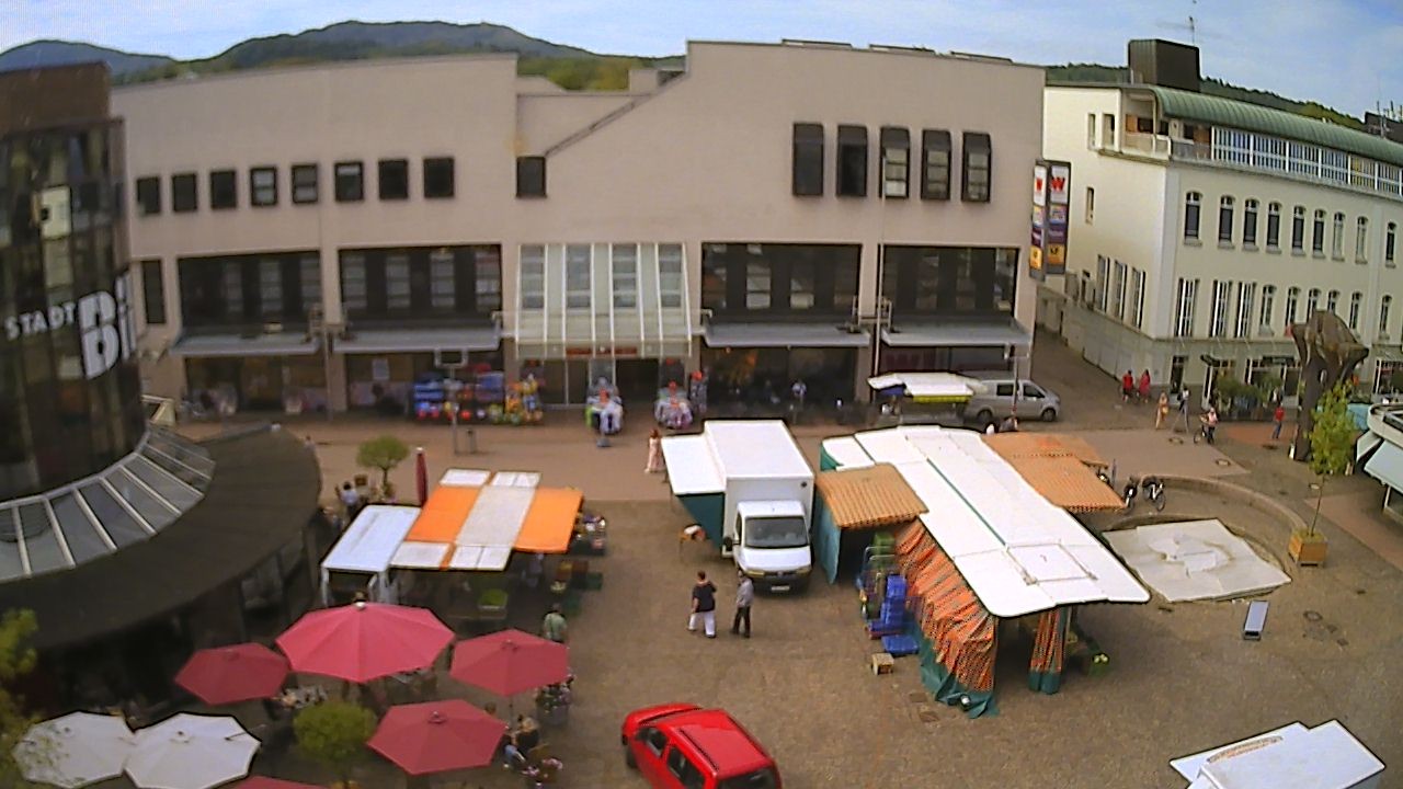 Archiv Foto Webcam Marktplatz Gaggenau