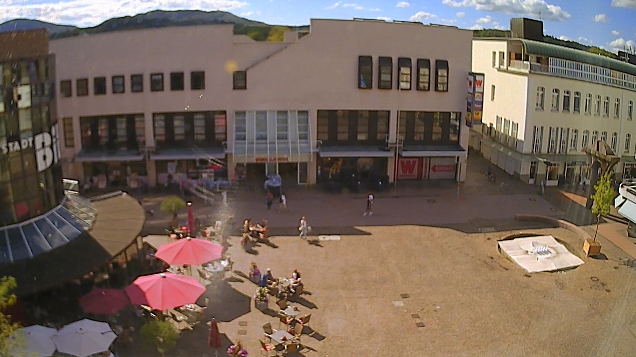 Archiv Foto Webcam Marktplatz Gaggenau