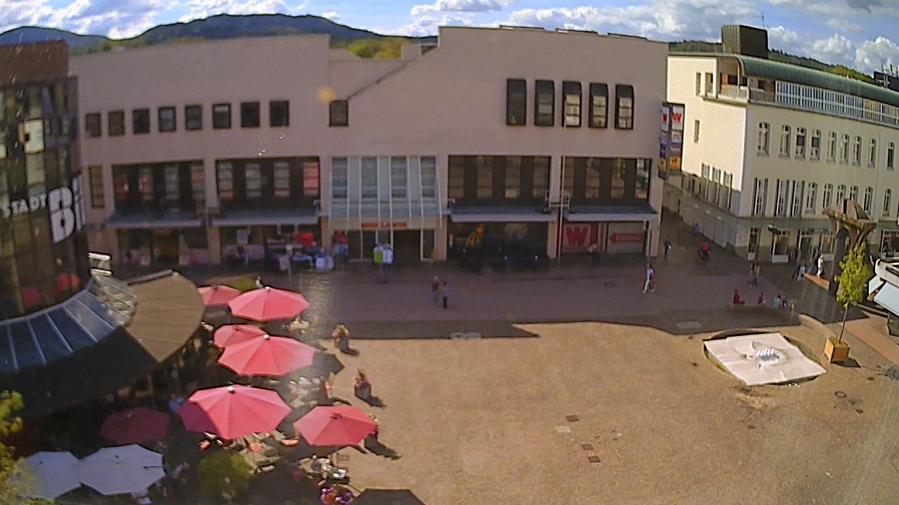 Archiv Foto Webcam Marktplatz Gaggenau