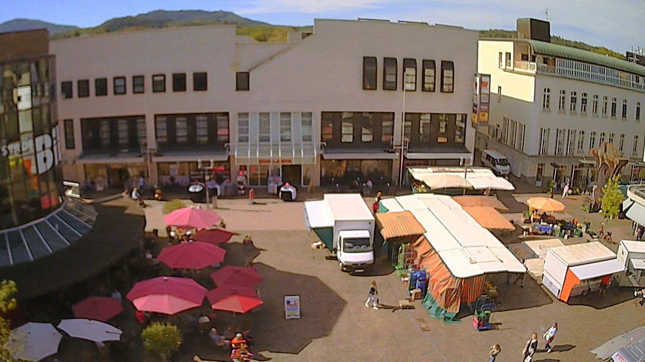 Archiv Foto Webcam Marktplatz Gaggenau