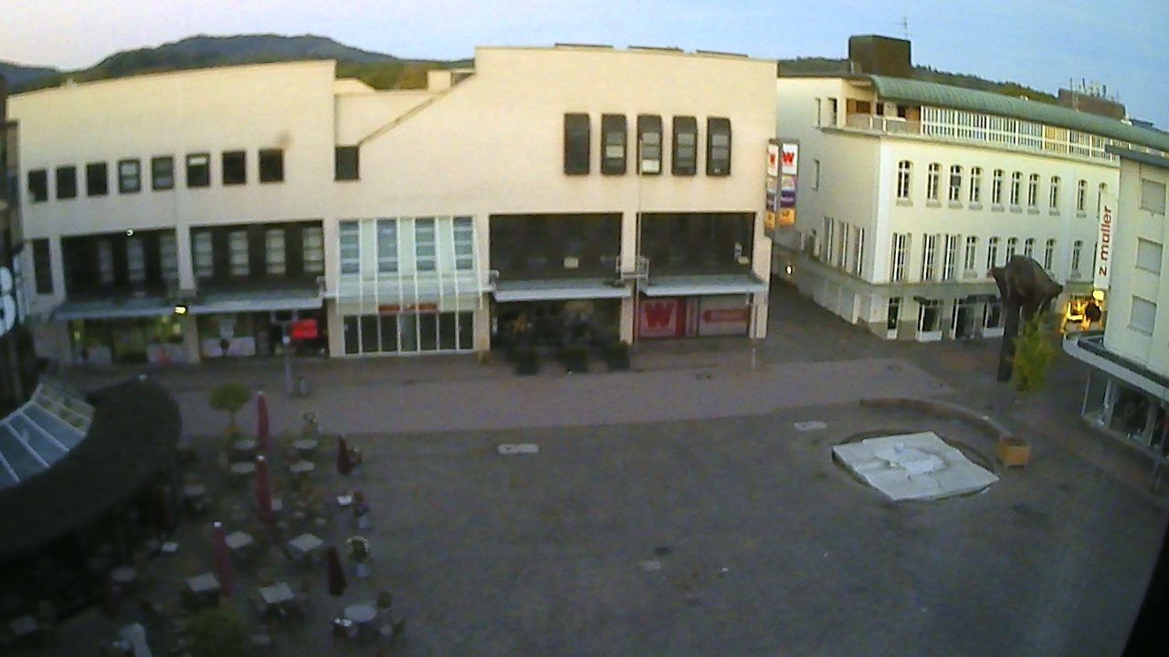 Archiv Foto Webcam Marktplatz Gaggenau