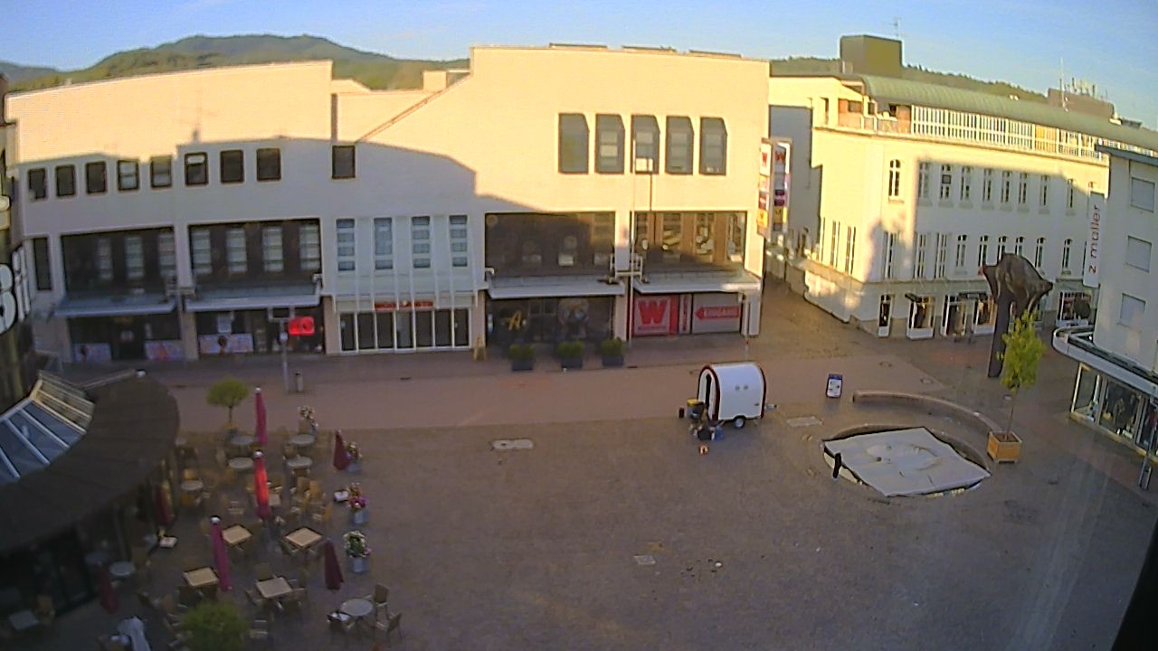 Archiv Foto Webcam Marktplatz Gaggenau