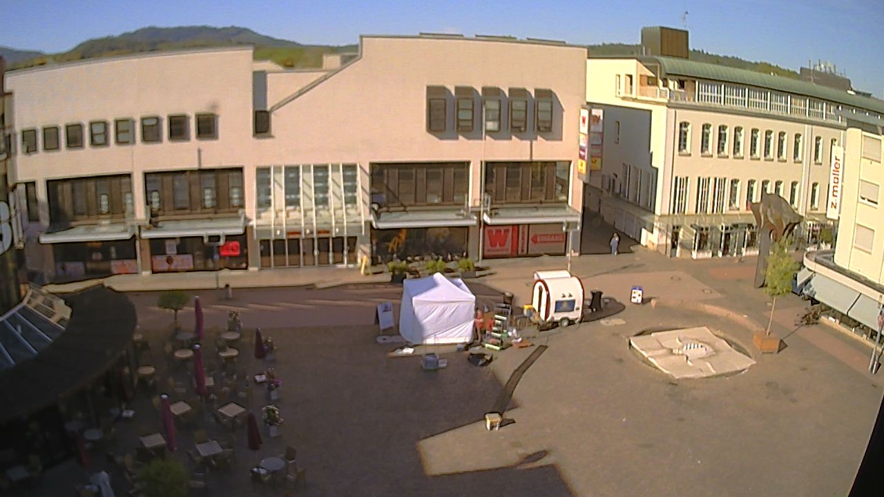 Archiv Foto Webcam Marktplatz Gaggenau