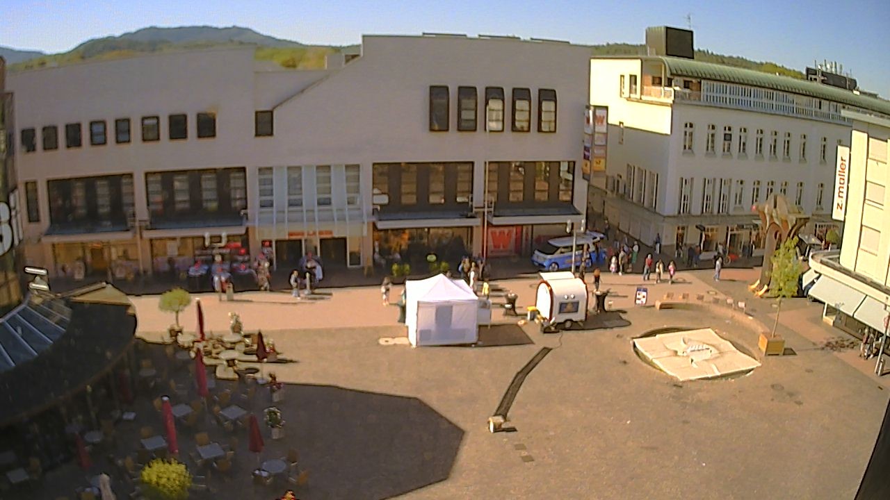 Archiv Foto Webcam Marktplatz Gaggenau