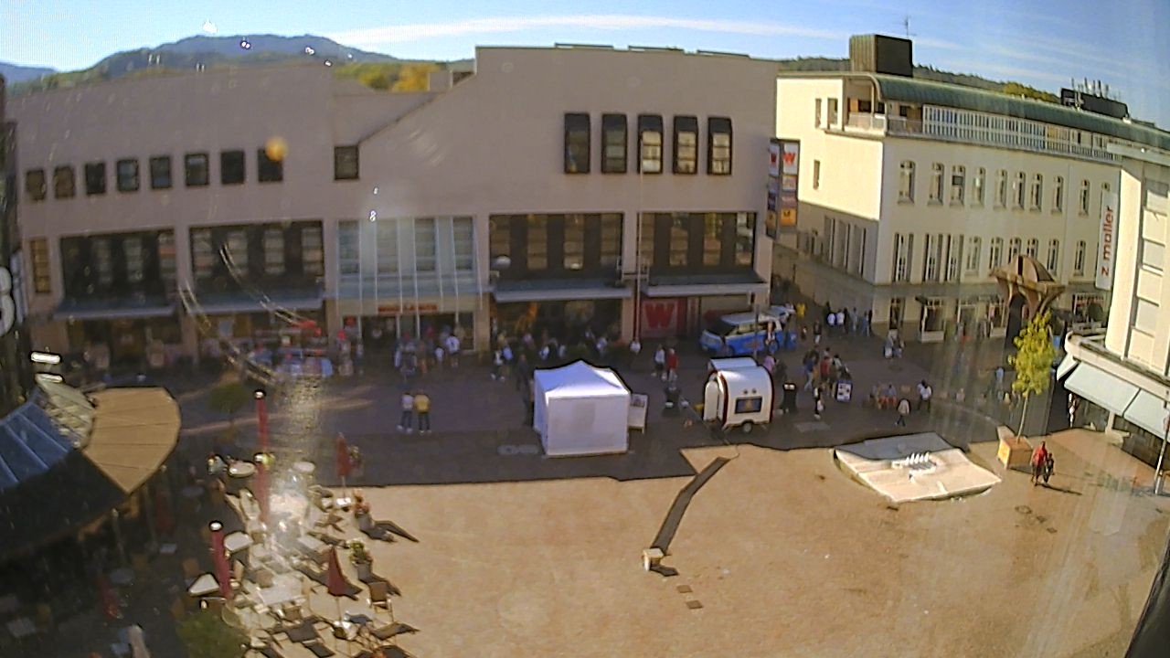 Archiv Foto Webcam Marktplatz Gaggenau