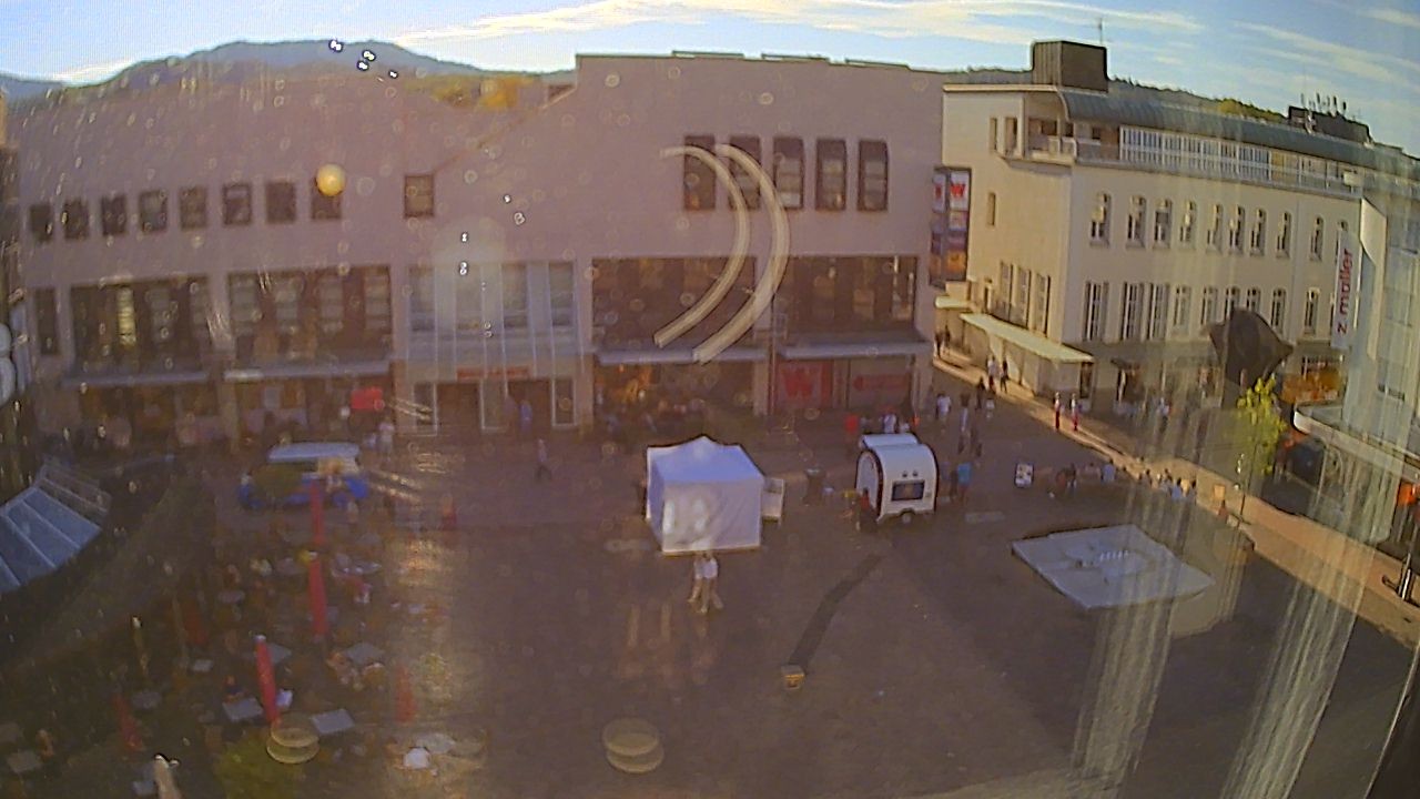 Archiv Foto Webcam Marktplatz Gaggenau
