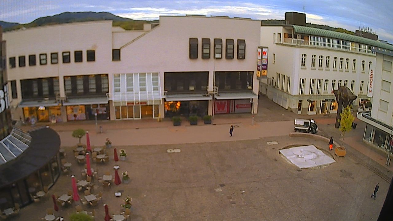 Archiv Foto Webcam Marktplatz Gaggenau