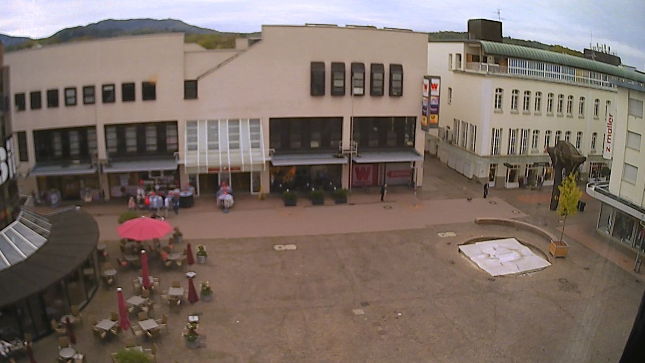Archiv Foto Webcam Marktplatz Gaggenau