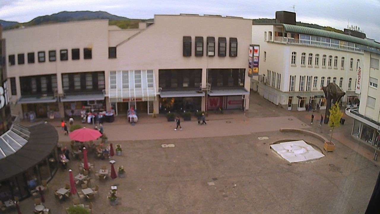 Archiv Foto Webcam Marktplatz Gaggenau
