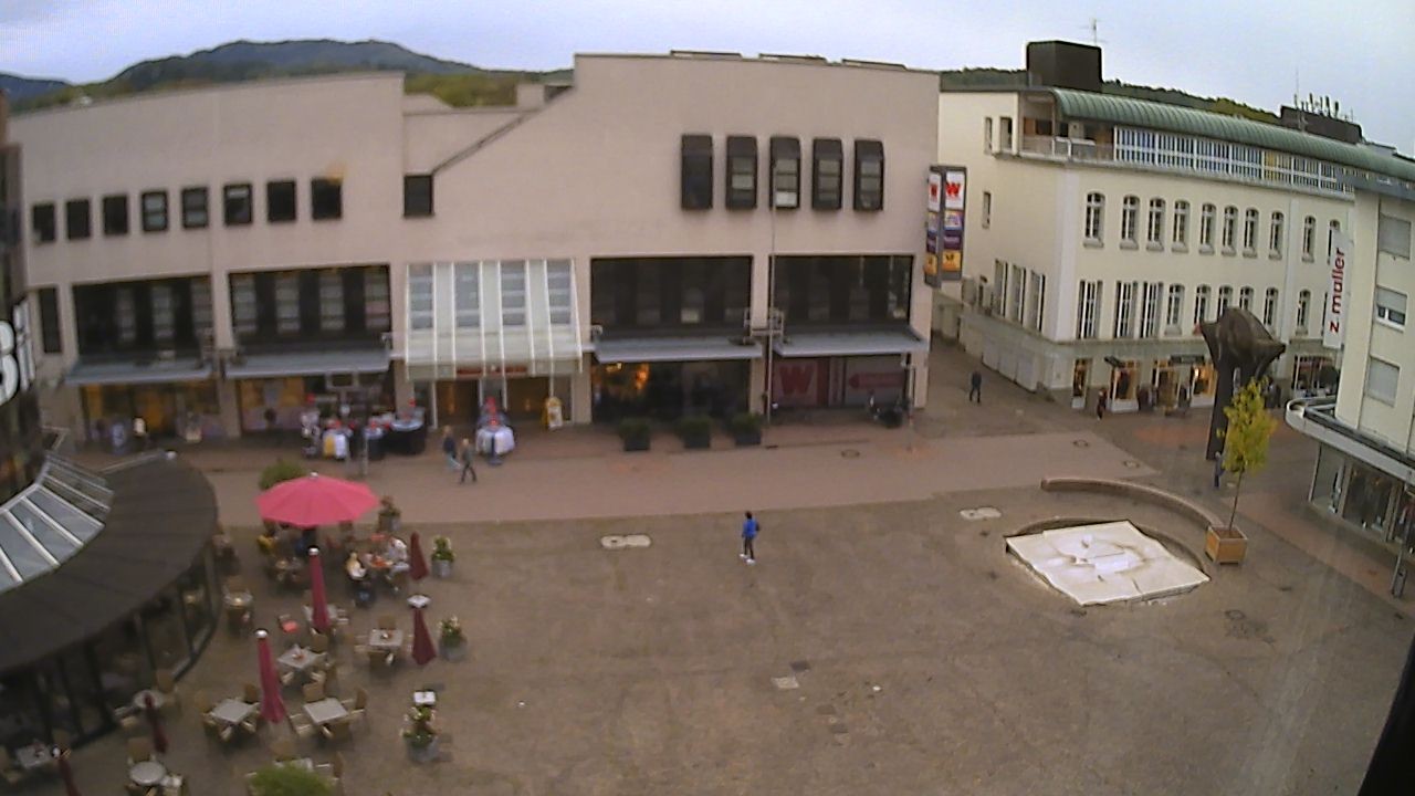 Archiv Foto Webcam Marktplatz Gaggenau
