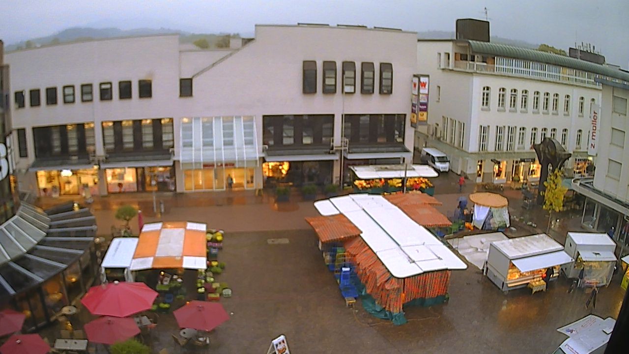 Archiv Foto Webcam Marktplatz Gaggenau