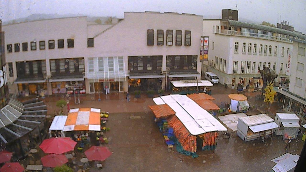 Archiv Foto Webcam Marktplatz Gaggenau