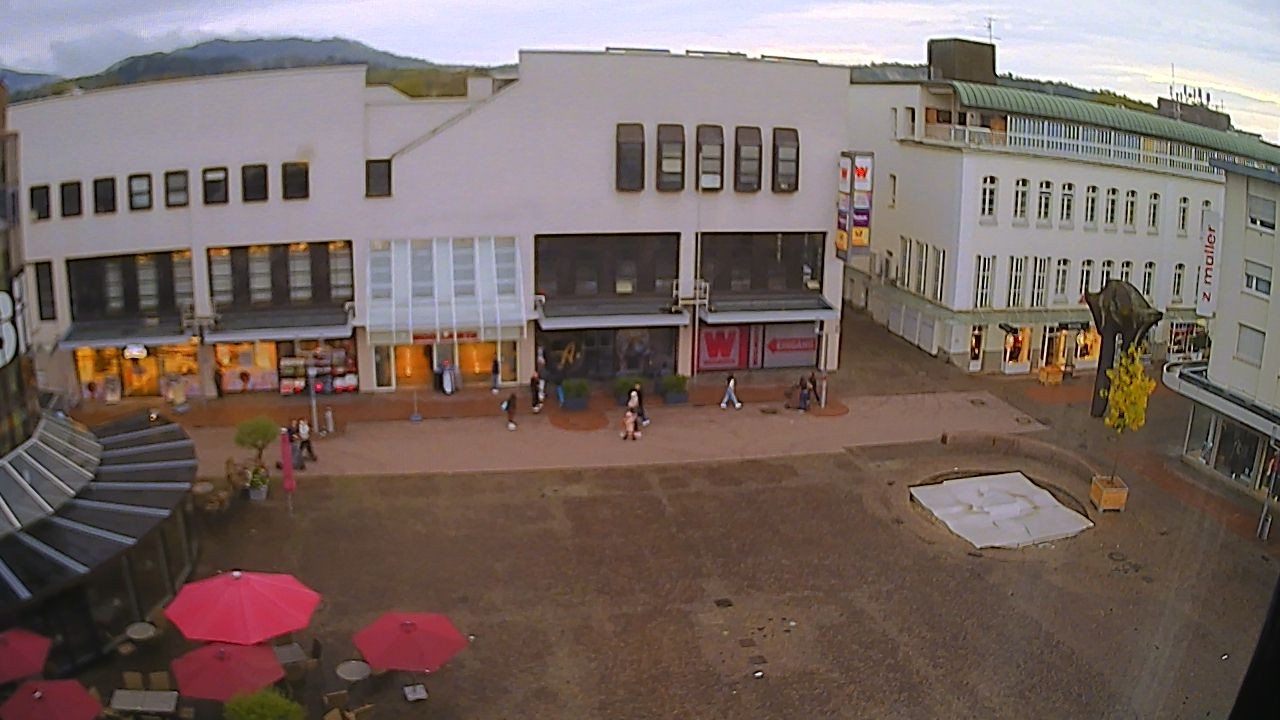 Archiv Foto Webcam Marktplatz Gaggenau