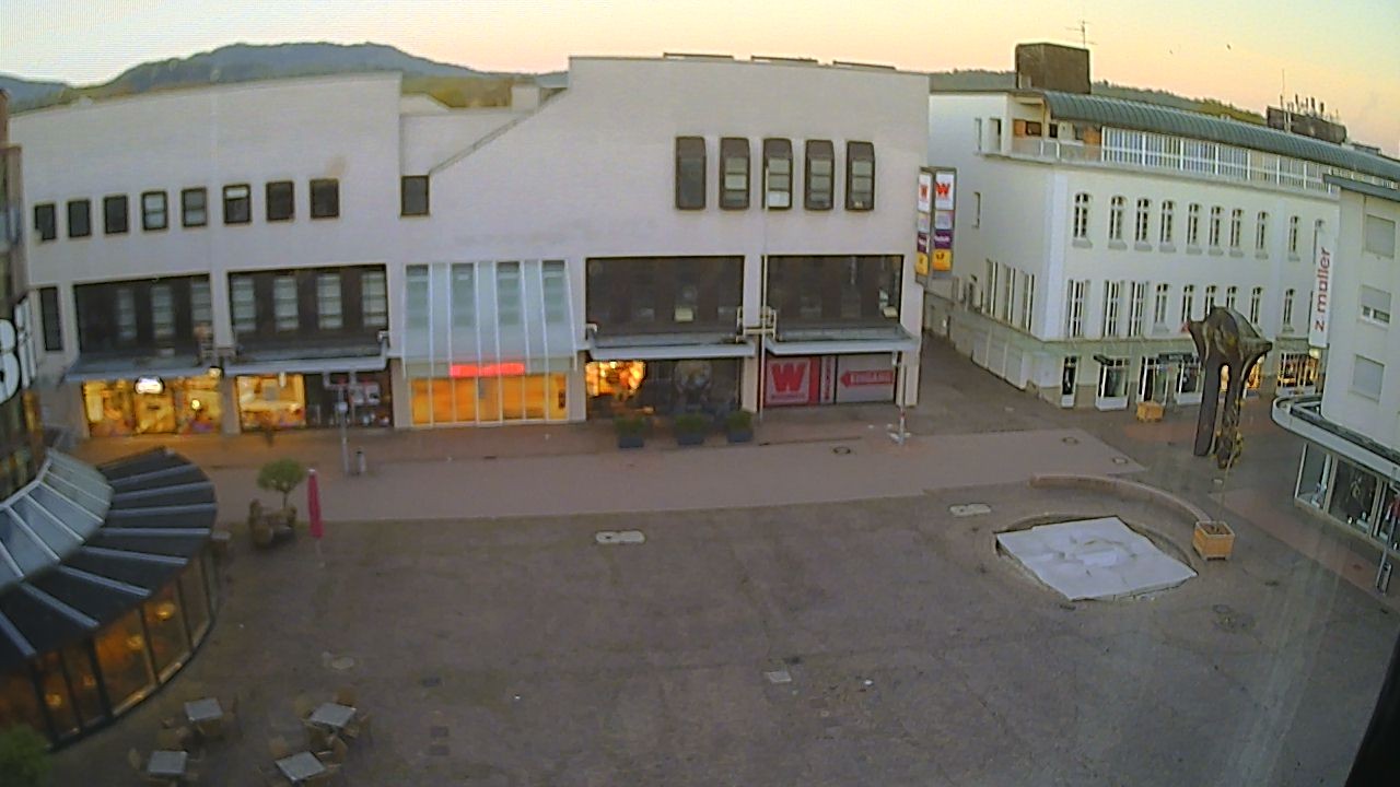 Archiv Foto Webcam Marktplatz Gaggenau