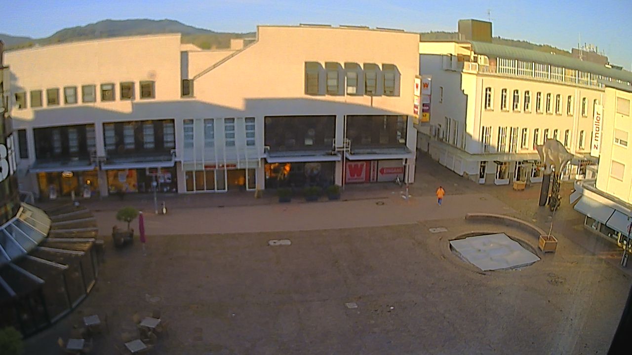 Archiv Foto Webcam Marktplatz Gaggenau