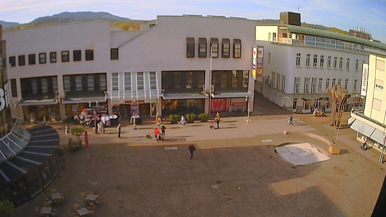Archiv Foto Webcam Marktplatz Gaggenau