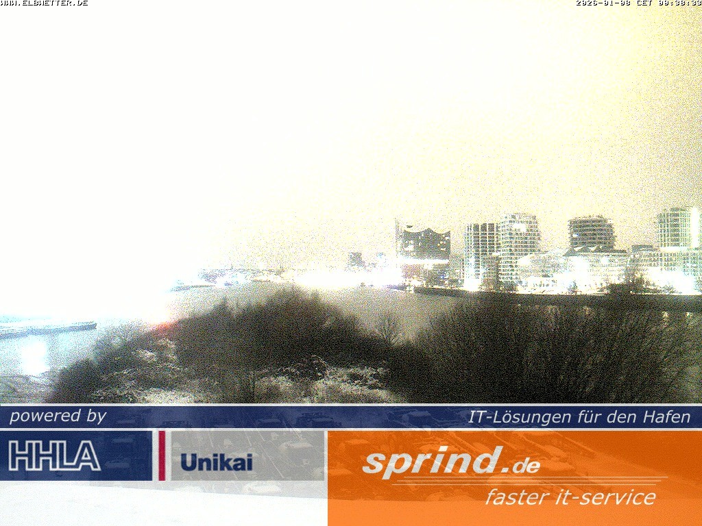 Archiv Foto Webcam Hamburg: Cruise Center Hafencity