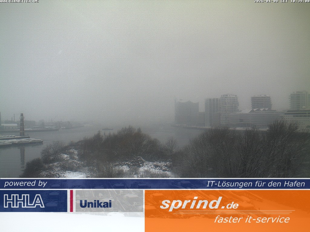 Archiv Foto Webcam Hamburg: Cruise Center Hafencity