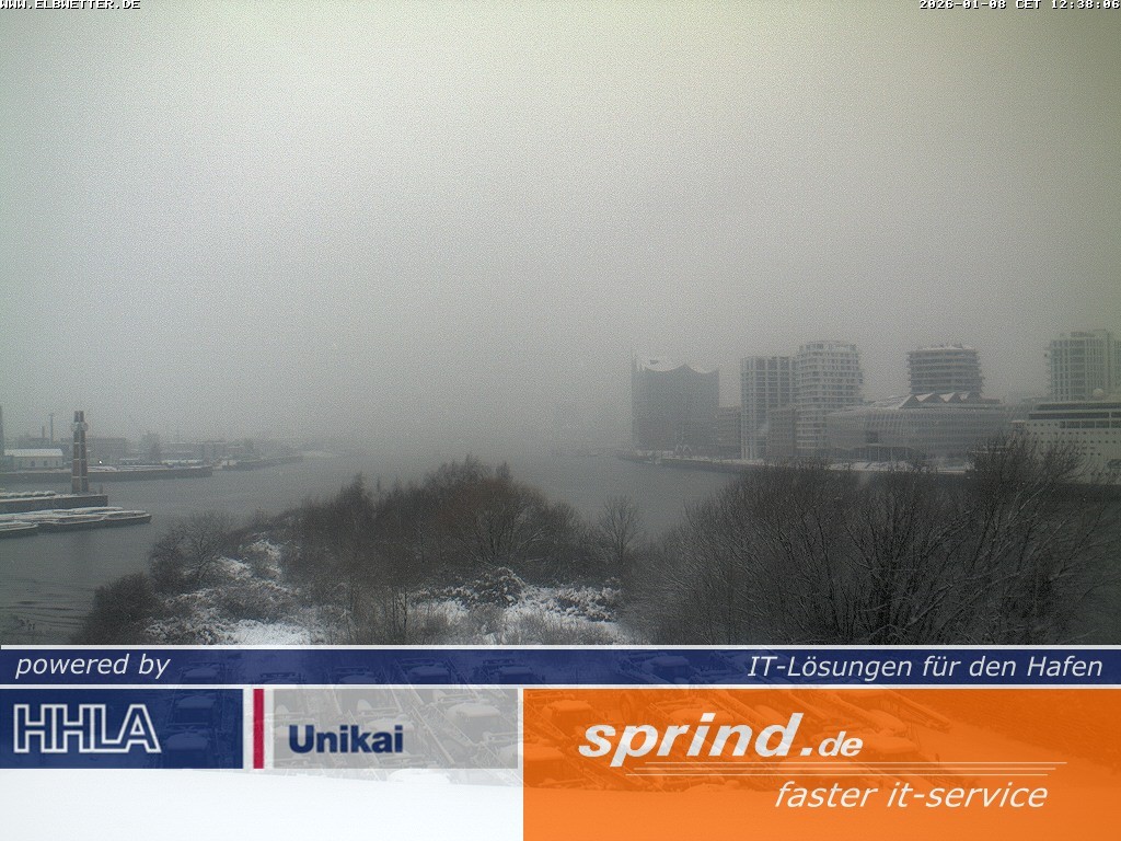 Archiv Foto Webcam Hamburg: Cruise Center Hafencity