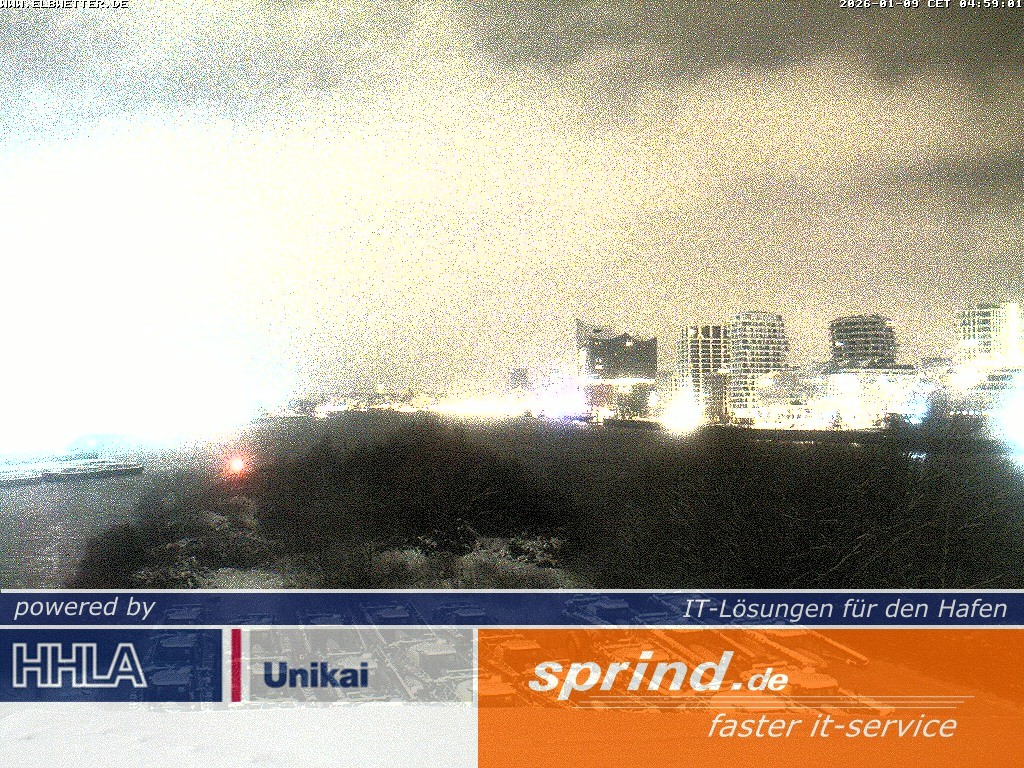 Archiv Foto Webcam Hamburg: Cruise Center Hafencity