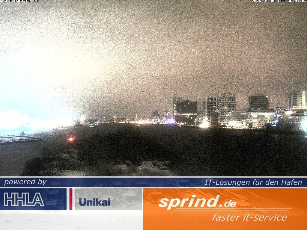 Archiv Foto Webcam Hamburg: Cruise Center Hafencity