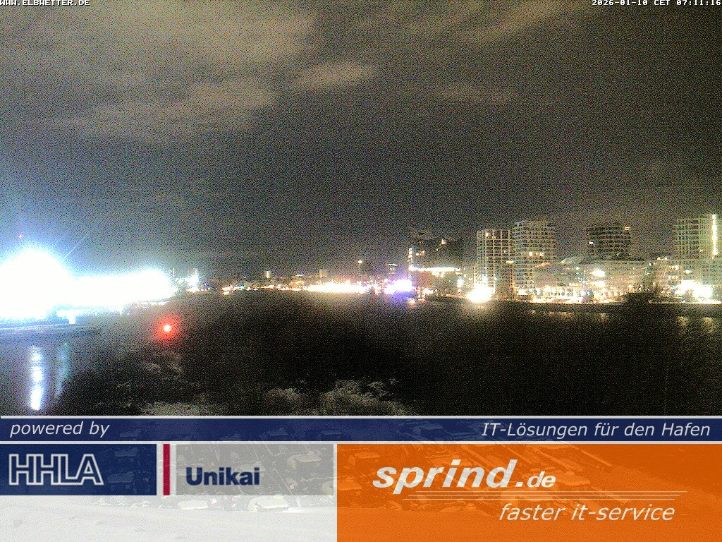 Archiv Foto Webcam Hamburg: Cruise Center Hafencity
