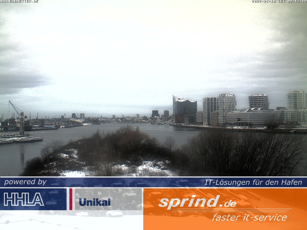 Archiv Foto Webcam Hamburg: Cruise Center Hafencity