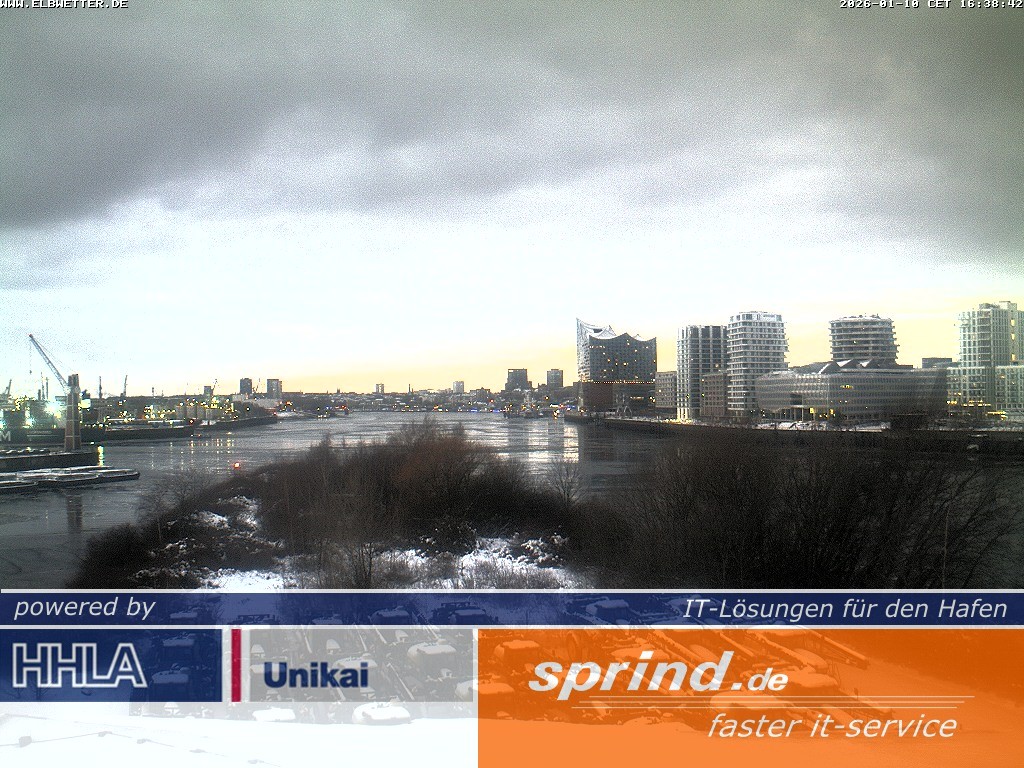 Archiv Foto Webcam Hamburg: Cruise Center Hafencity