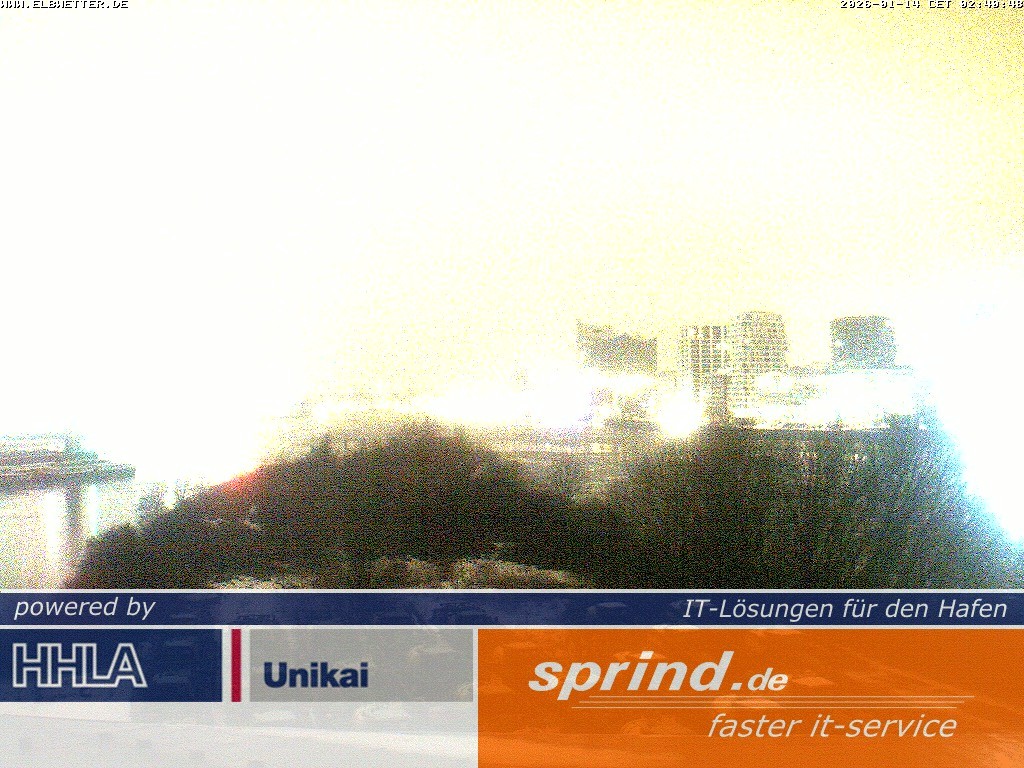 Archiv Foto Webcam Hamburg: Cruise Center Hafencity