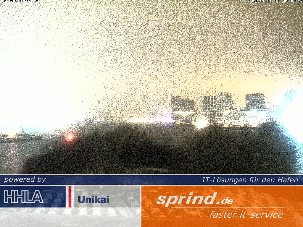 Archiv Foto Webcam Hamburg: Cruise Center Hafencity