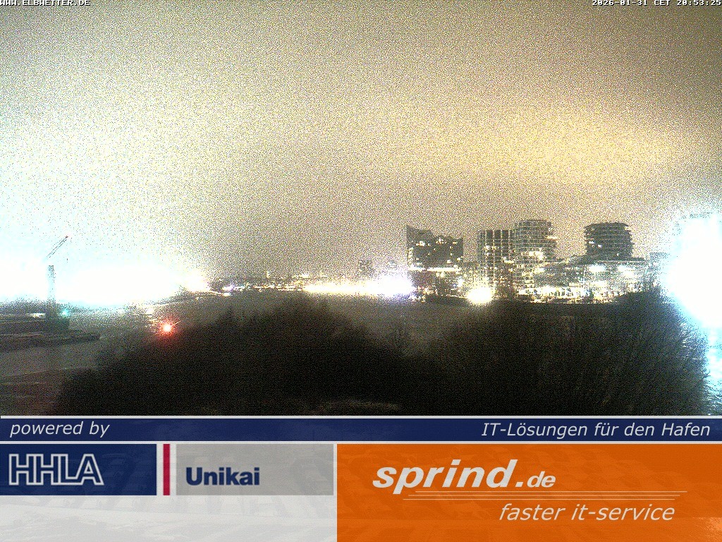 Archiv Foto Webcam Hamburg: Cruise Center Hafencity