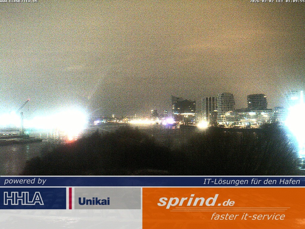 Archiv Foto Webcam Hamburg: Cruise Center Hafencity