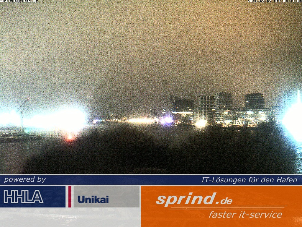 Archiv Foto Webcam Hamburg: Cruise Center Hafencity