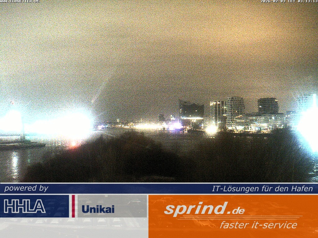 Archiv Foto Webcam Hamburg: Cruise Center Hafencity