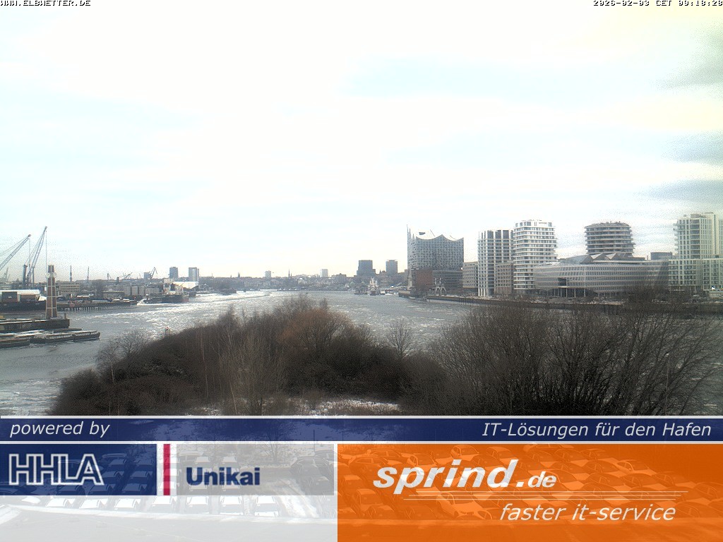 Archiv Foto Webcam Hamburg: Cruise Center Hafencity