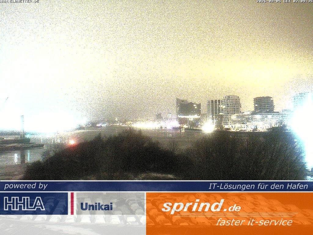 Archiv Foto Webcam Hamburg: Cruise Center Hafencity