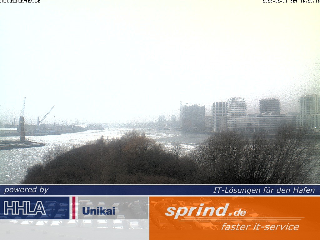 Archiv Foto Webcam Hamburg: Cruise Center Hafencity