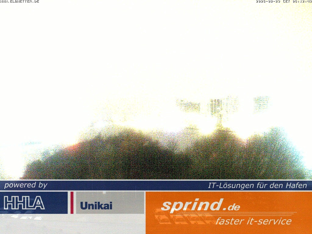 Archived image Webcam Hamburg Cruise Center