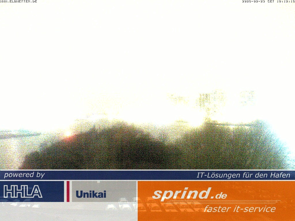 Archived image Webcam Hamburg Cruise Center